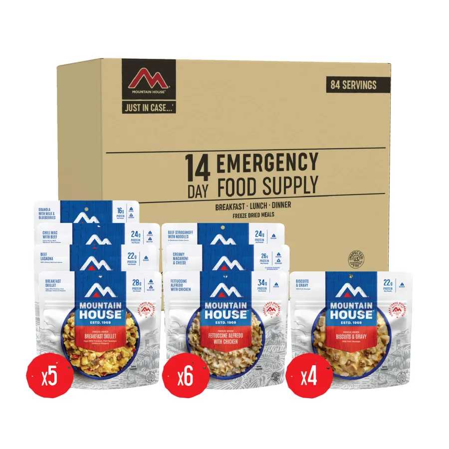 Mountain House 14 Day Emergency Food Supply by Mountain House