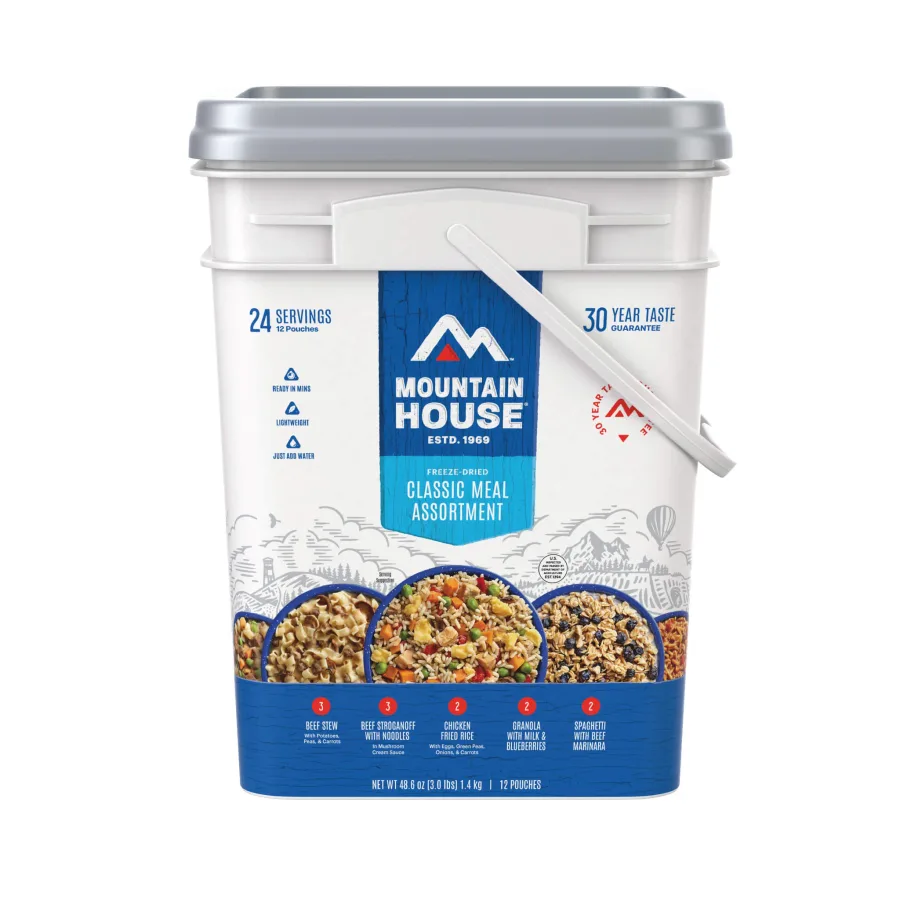 Mountain House Classic Meal Assortment Bucket by Mountain House