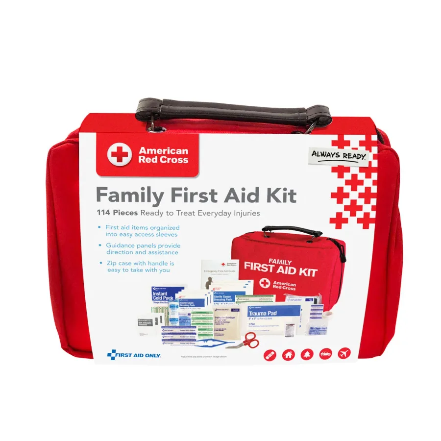 American Red Cross Deluxe Family First Aid Kit by First Aid Only